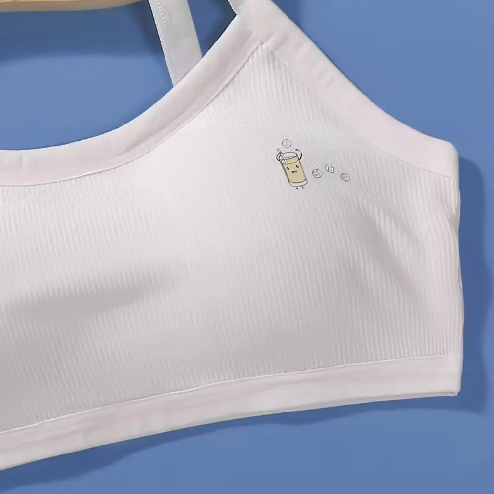 Padded Pack Of 3 Teenage Girls Cotton Training Bra β Steel-Free Bra, Everyday Comfort