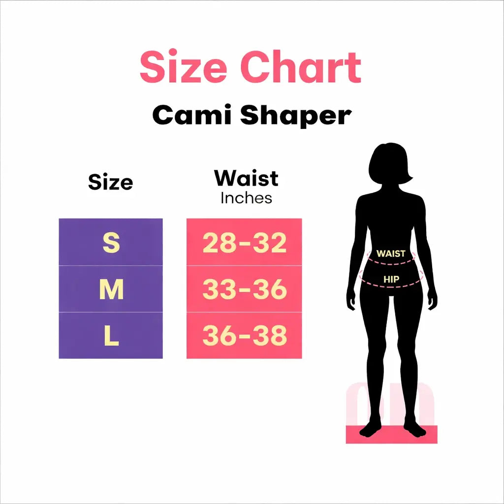 All-in-One Cami Shaper with Bra Support