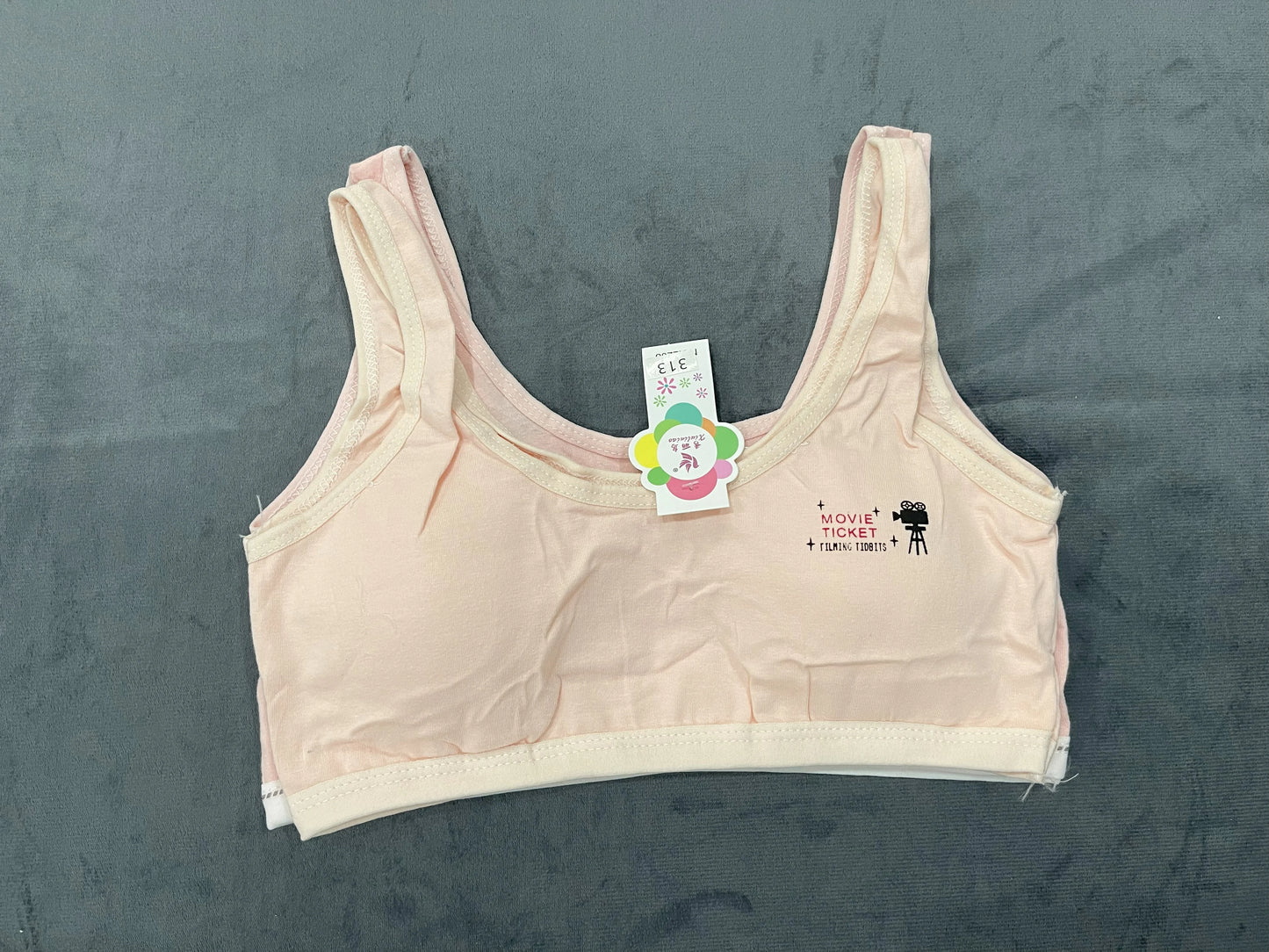 Padded Pack Of 3 Teenage Girls Cotton Training Bra – Steel-Free Bra, Everyday Comfort