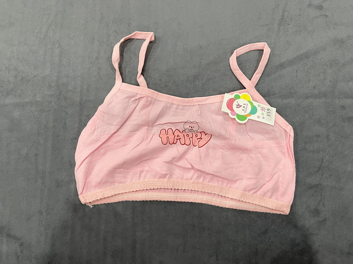 Pack Of 3 Teenage Girls Cotton Training Bra – Non Padded, Steel-Free Bra, Everyday Comfort