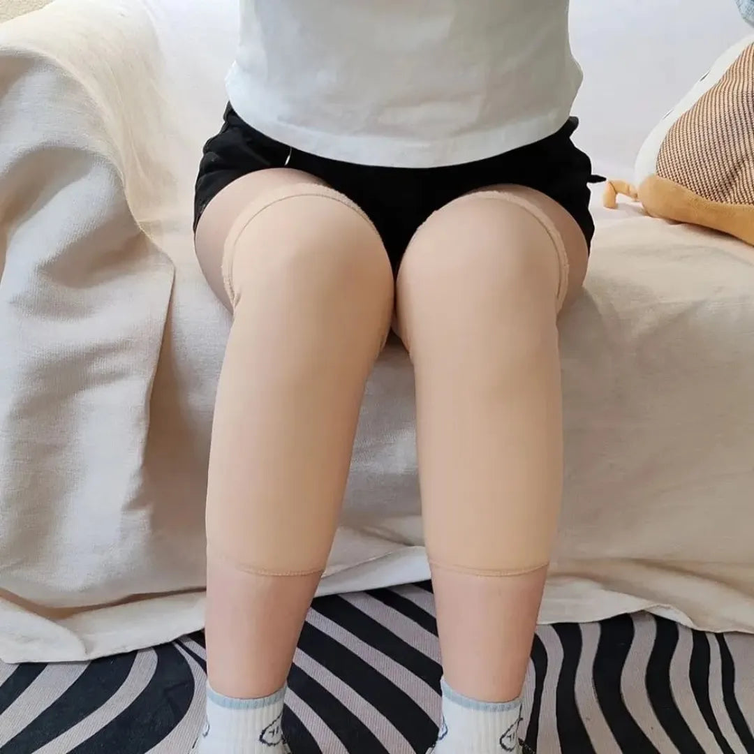 2 Pieces Al-Quraysh Wool Knee Warmers – Unisex Fleece-Lined Thermal Leg & Knee Support Pads.