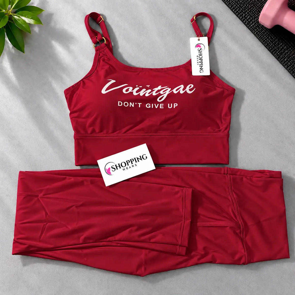 Women's 2 Piece Gym Set in Pakistan
