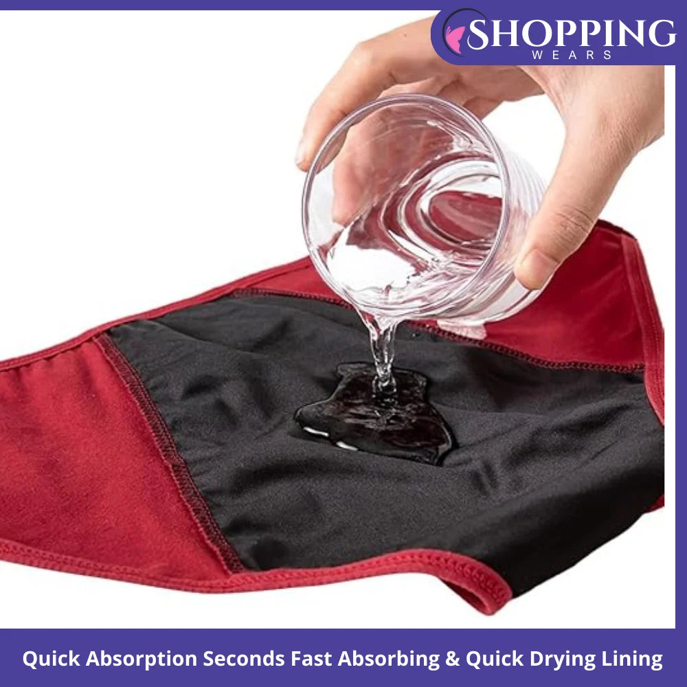 ShoppingWears Leak-Proof Period Panties for Women