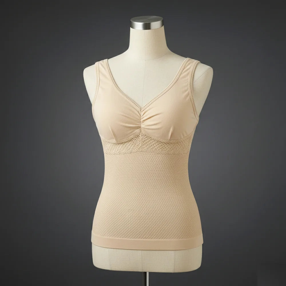 All-in-One Cami Shaper with Bra Support