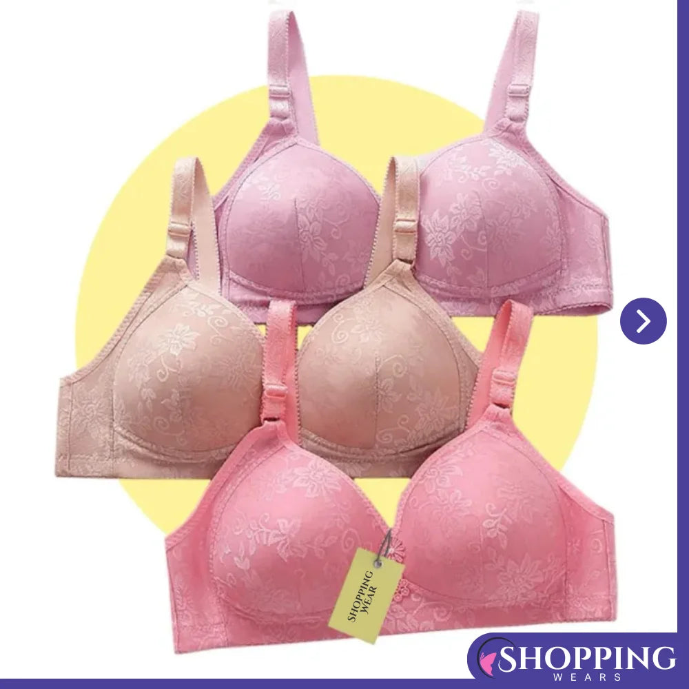 ShoppingWears Bra for Women Ladies and Girls Foam Bra Random Colours and Pattern Brazier Blouse