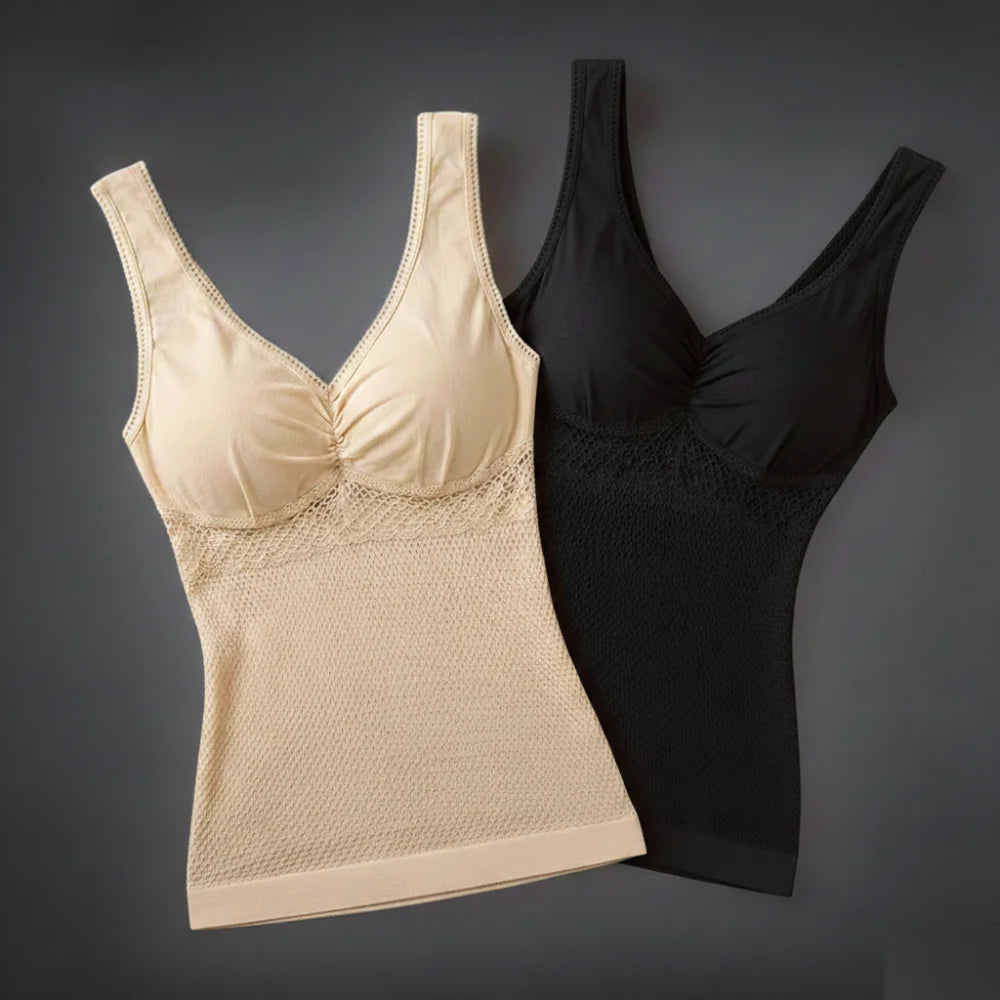 All-in-One Cami Shaper with Bra Support