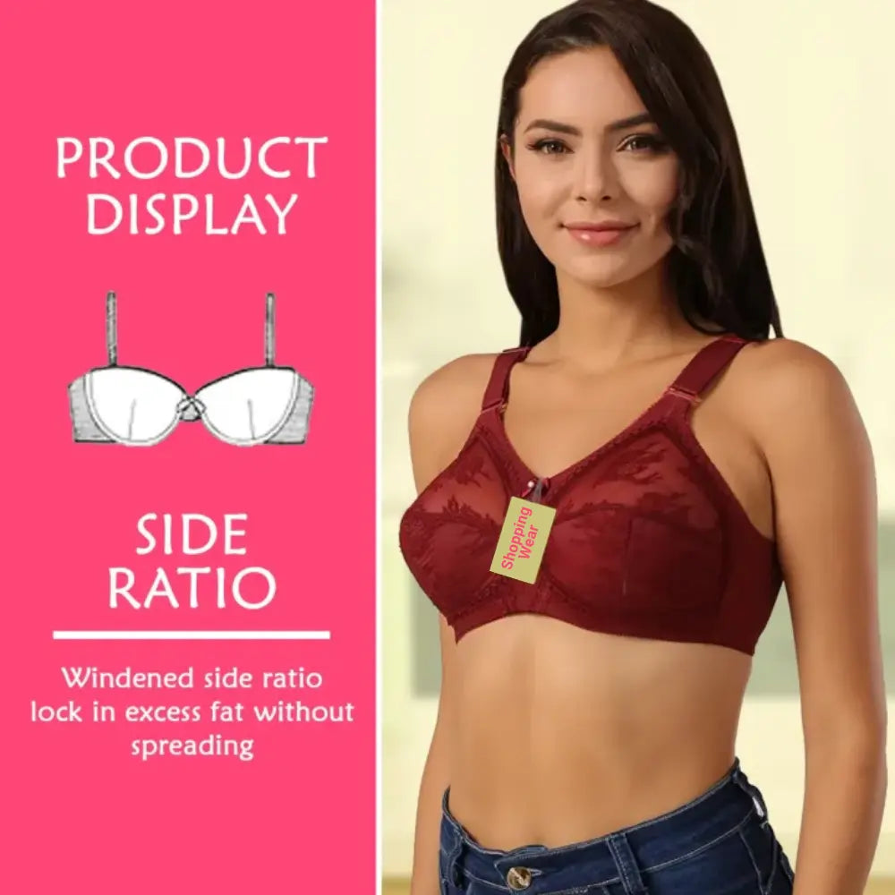 Doreen Bra Support Bra Non Wired Women Bra 100% Original Full Coverage Full Cup