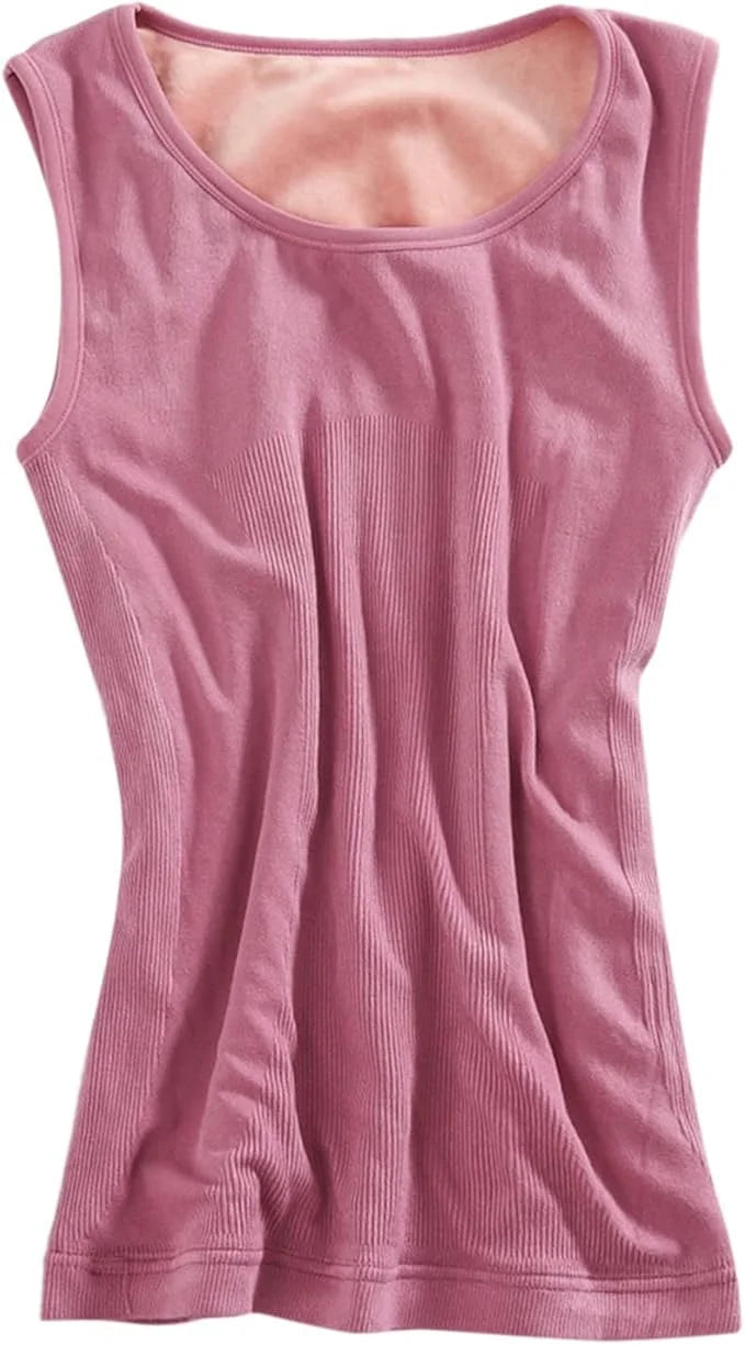 Women Warm Fleece Body Warmer Body Inner Sleeveless Body Shaper