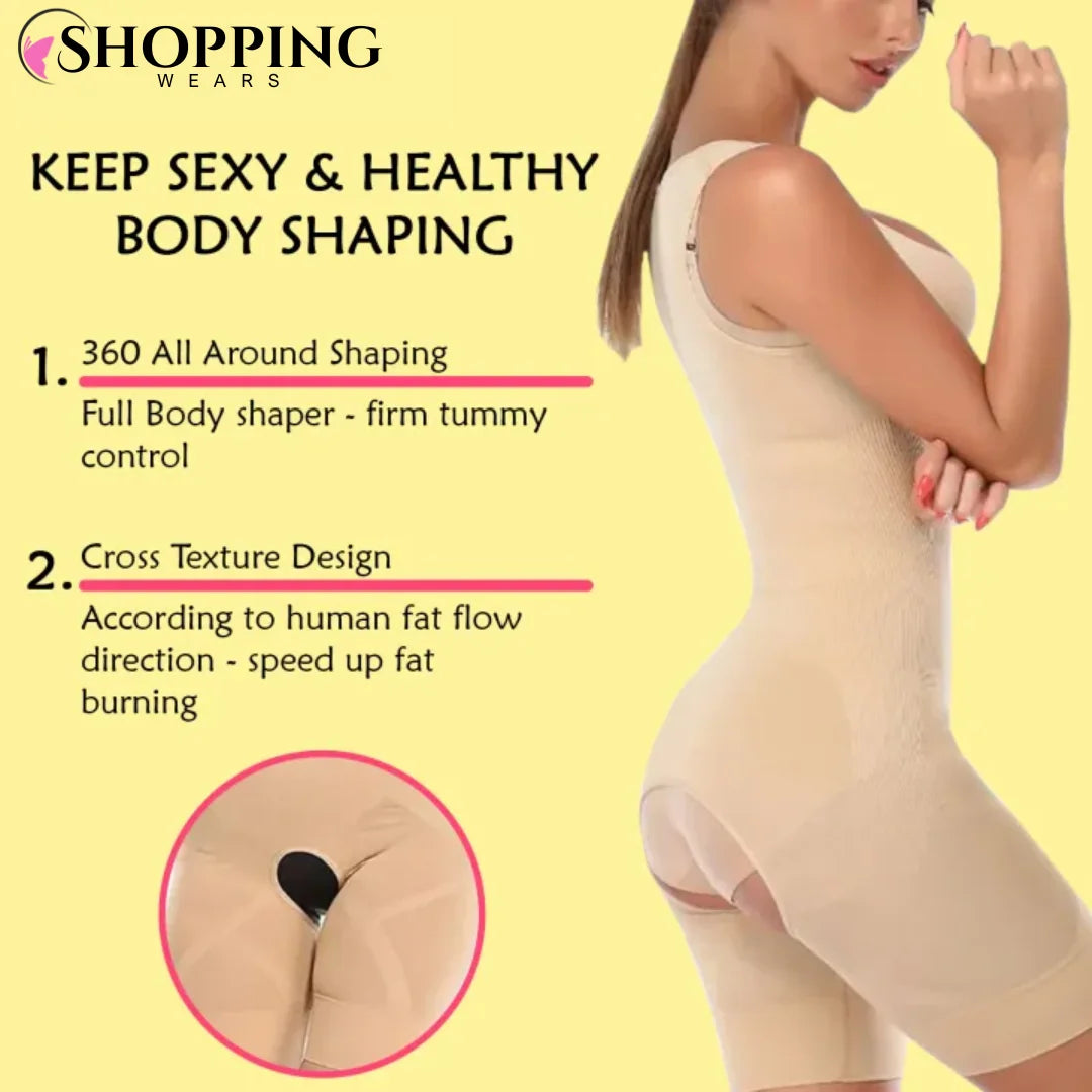 Full Body Shaper For Women - Imported 100% Original Slimming Bodysuit Full Body Shapewear