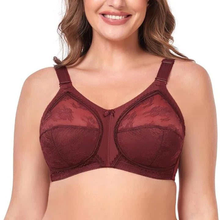11.11 Sale On Doreen Support Bra Non Wired Full Coverage Full Cup (Limited Stock)