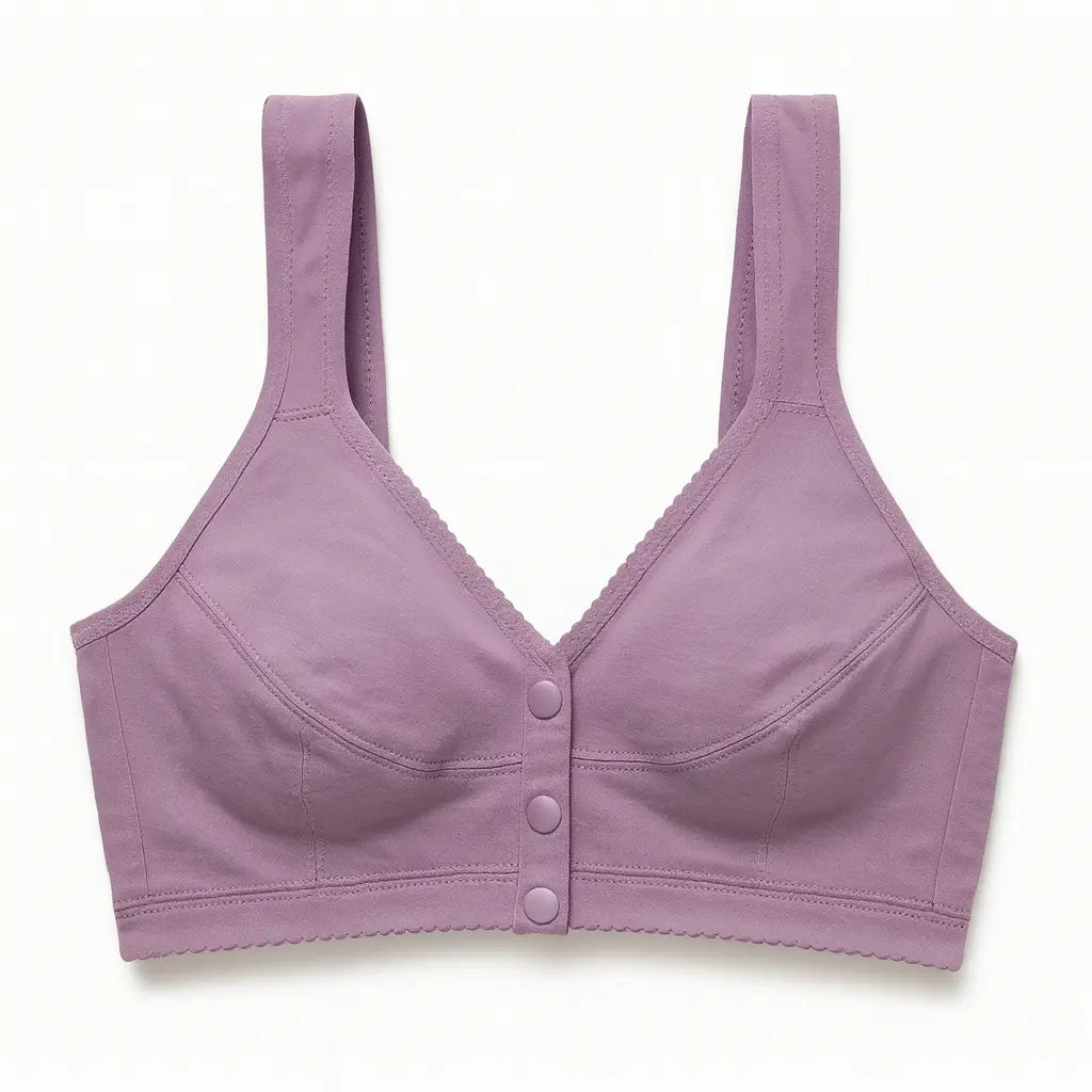 Winter Button Bra for Women – Non-Wired Front Button Design