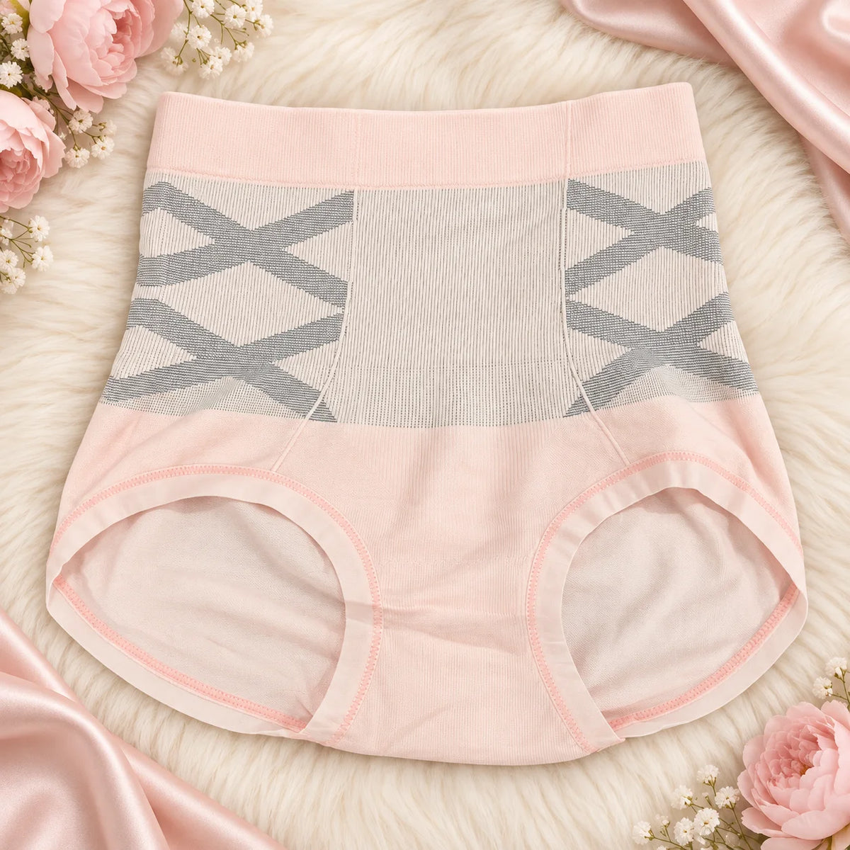 Criss-Cross Mesh High Waist Panties for Women – Free Size M–XL – ShoppingWears