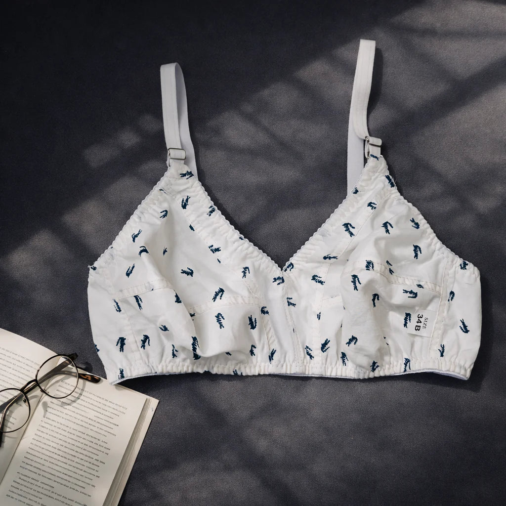 Pack of 3 Shoppingwears Digital Print Soft Cotton Bra's