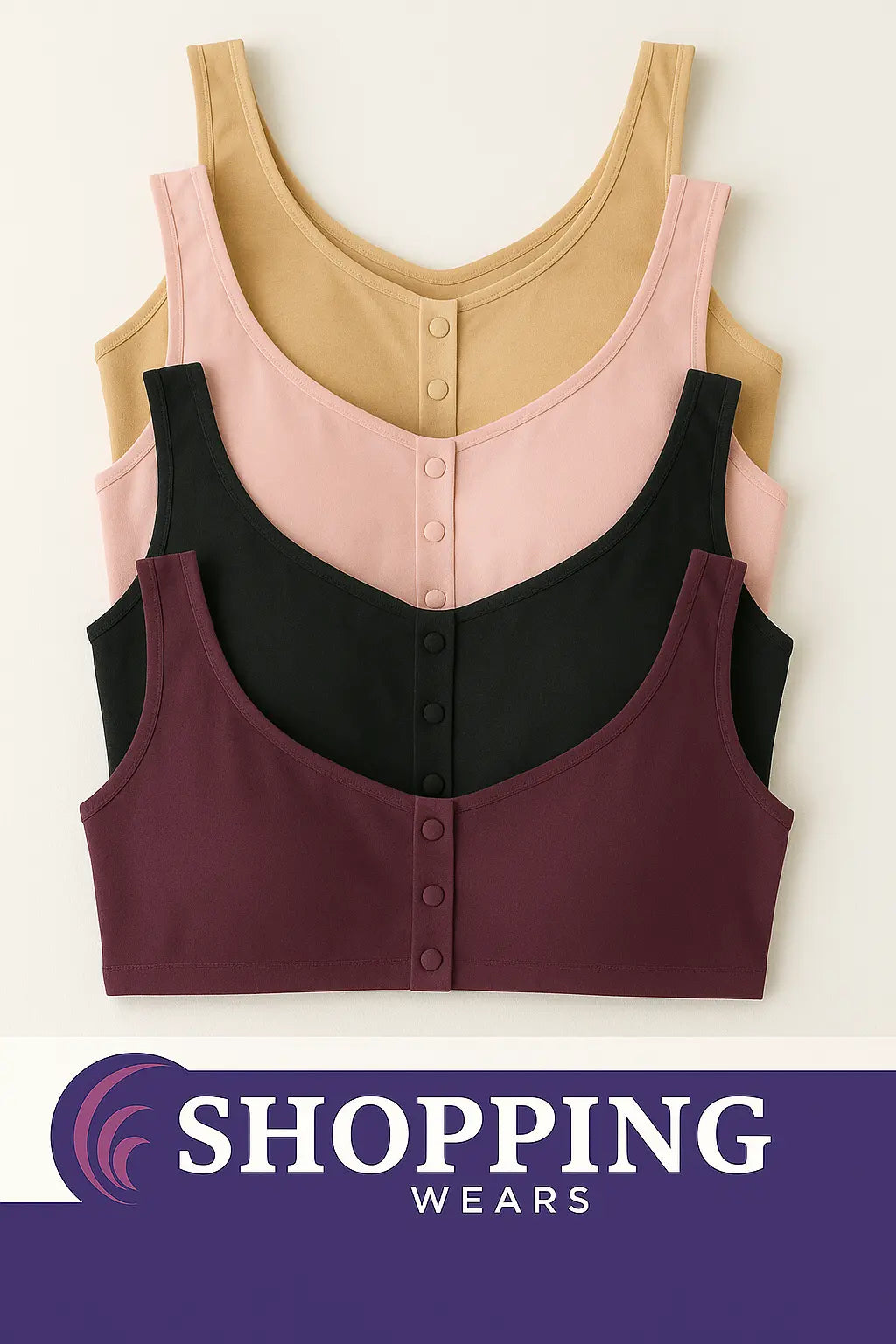 Imported Front Open Button Bra | Limited Stock