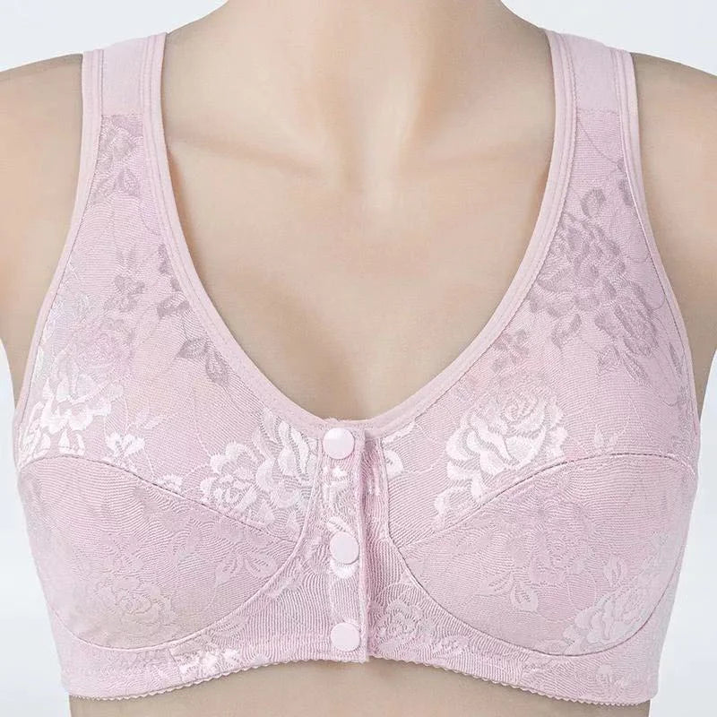 Front Open Button Bra – Non Padded & Non Wired | Size 32-46 | Shoppingwears
