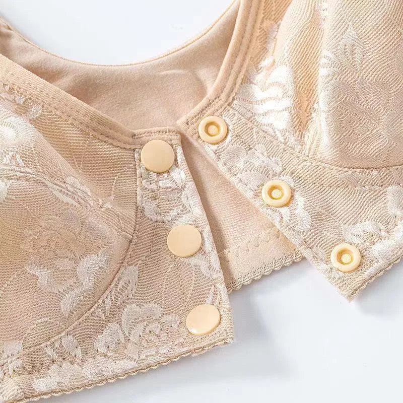 Front Open Button Bra – Non Padded & Non Wired | Size 32-46 | Shoppingwears