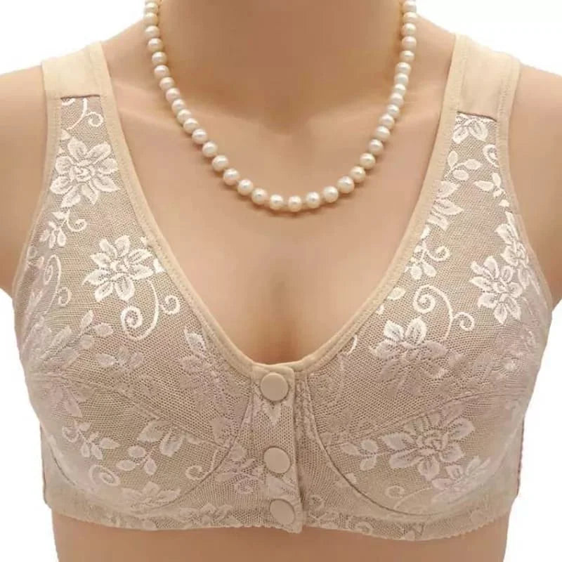 Front Open Button Bra – Non Padded & Non Wired | Size 32-46 | Shoppingwears