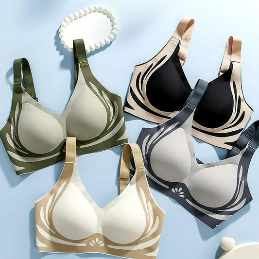Seamless Push Up Bra for Women – Wireless Padded Support Bra | Shoppingwears