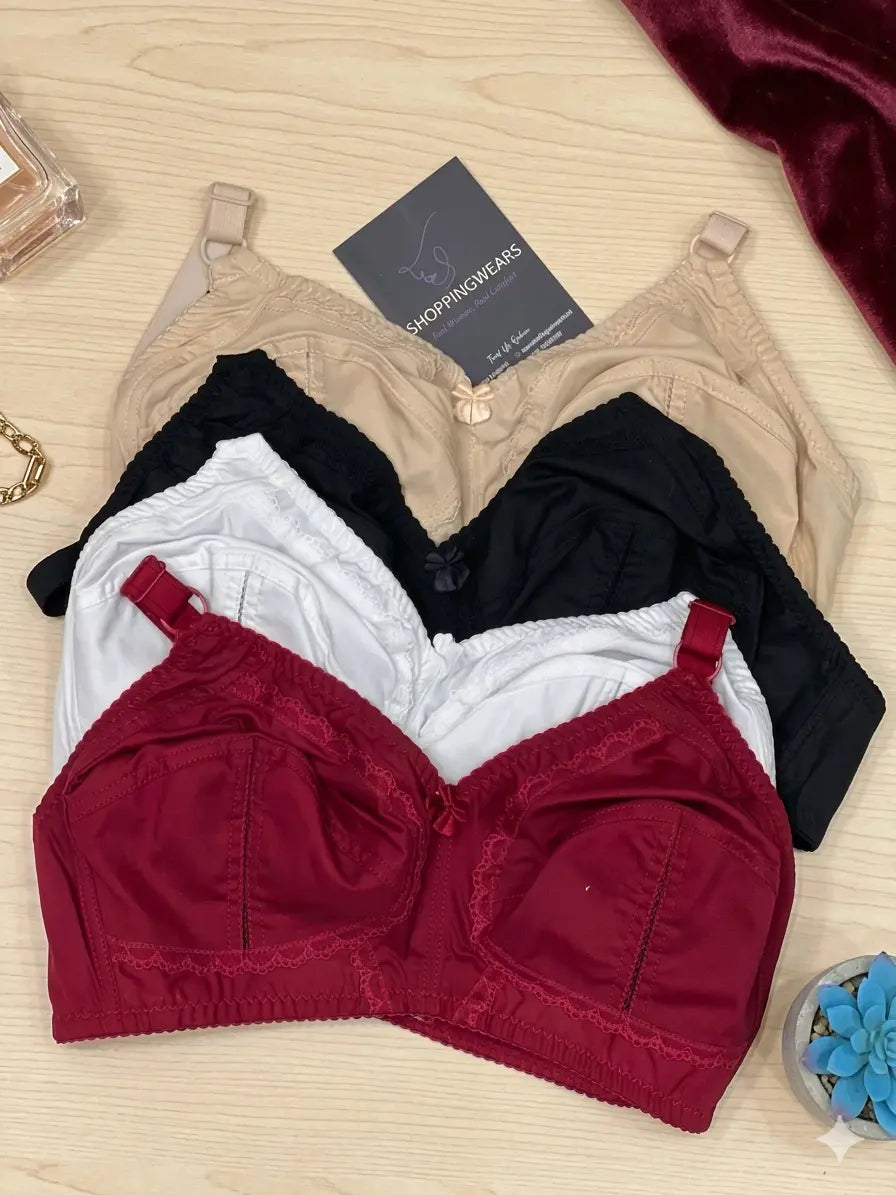 Non-Wired Cotton Bra for women in Pakistan