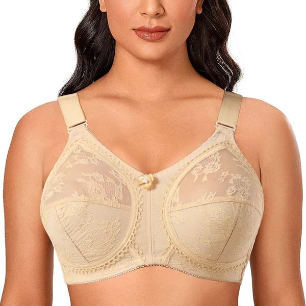 Doreen Full Coverage Support Bra Front View