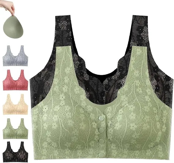 Front Open Lace Bra for Women