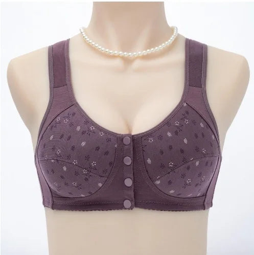 Front Open Button Bra – Non Padded & Non Wired | Size 32-46 | Shoppingwears