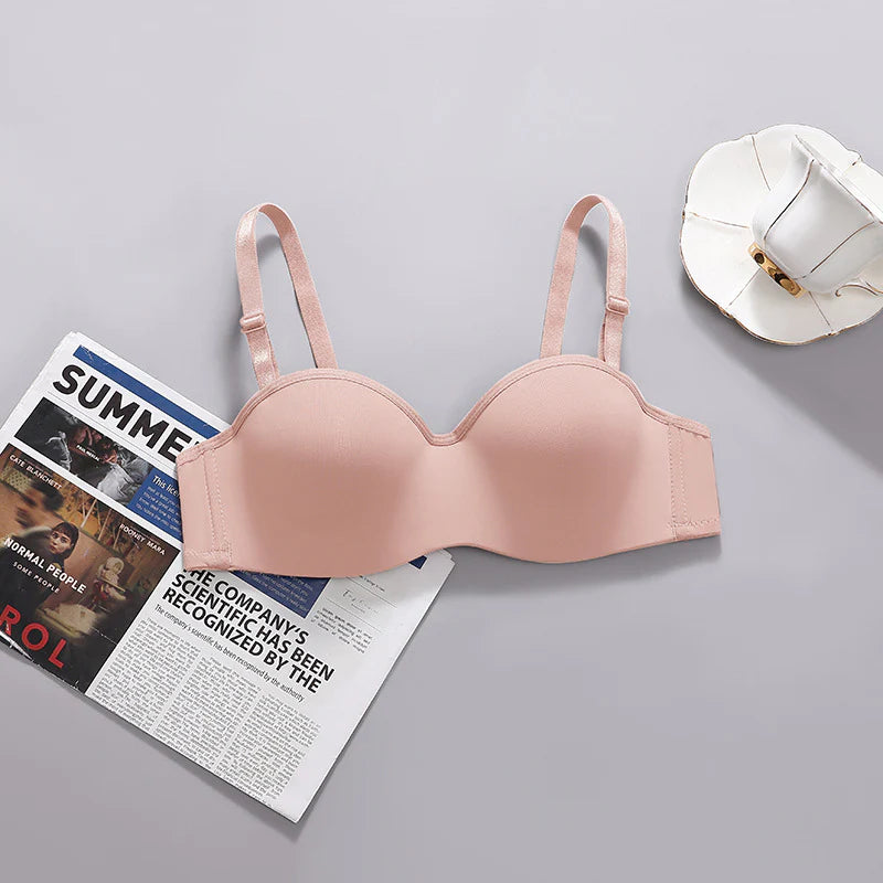 Smooth Half Cup Wired Pushup Bra