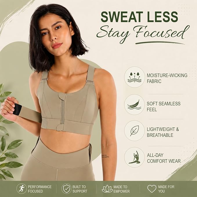 High Impact Sports Bra for Women