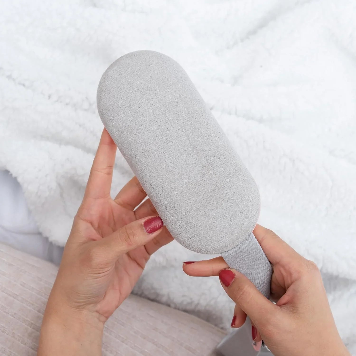 Menstrual heating pad and wearable massager