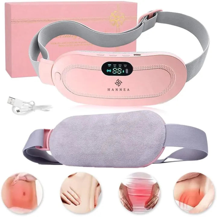Period Cramp Relief Belt with heating and massage in Pakistan