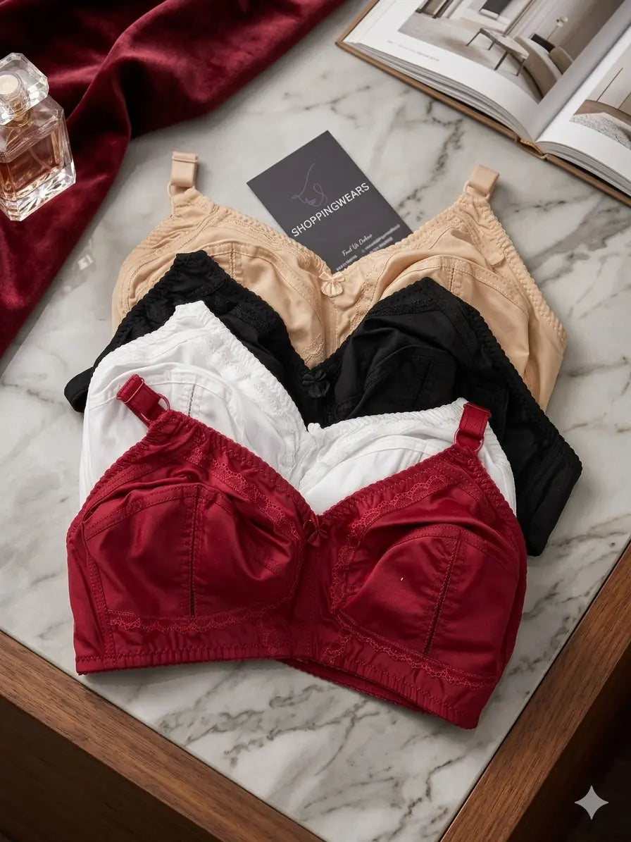 Pure Comfort Cotton Bra for women