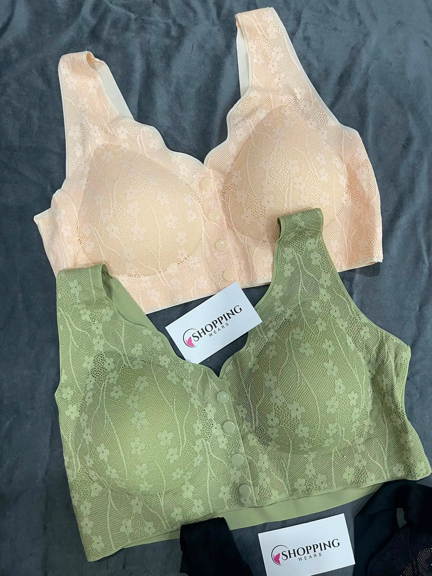 Shoppingwears Front Open Lace Bra for Women