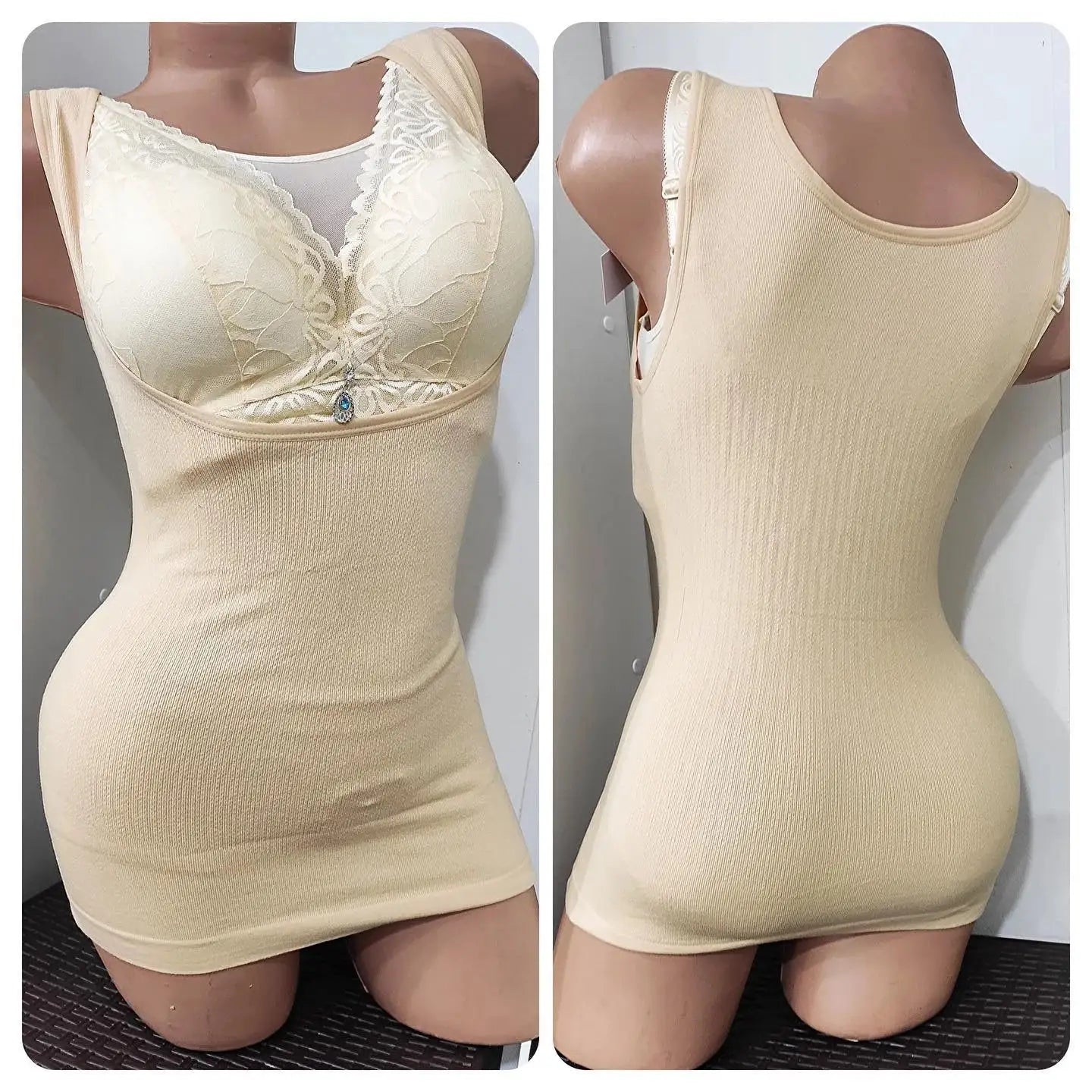 Seamless women's innerwear shapewear vest